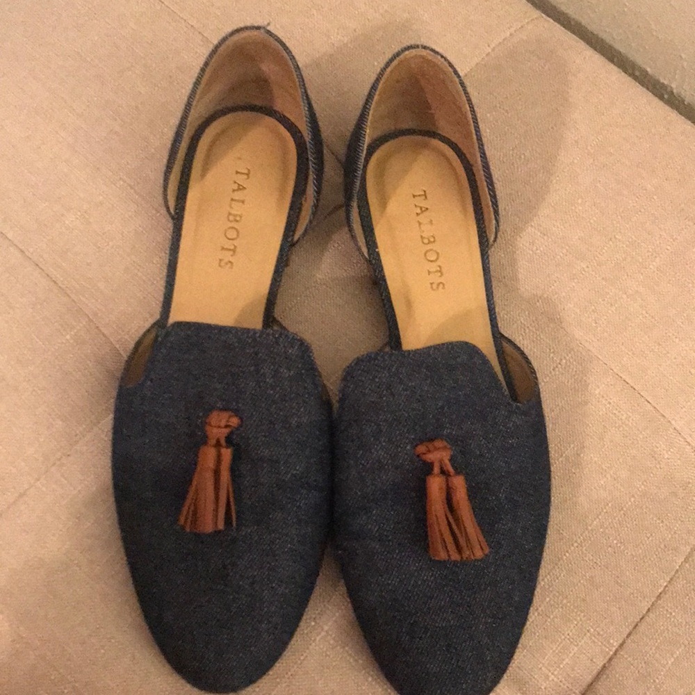 Talbots tasseled loafers 8.5